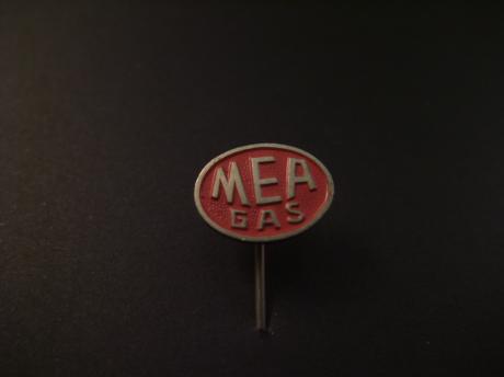 MEA ( Marine Etablissement Amsterdam) gas rood logo
